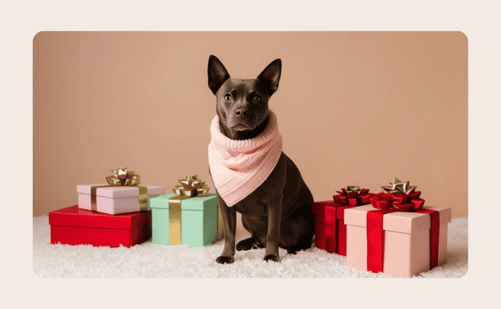 Pets Opening Chrisymas Gifts